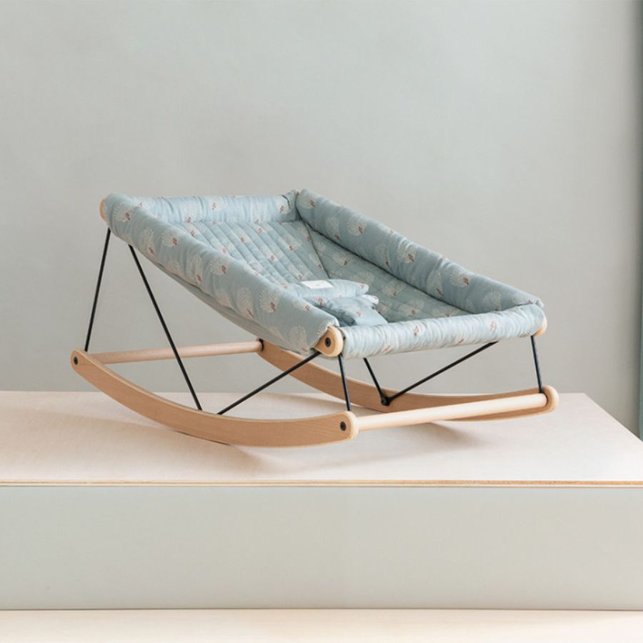 NOBODINOZ/ ベビーバウンサー（オーガニックコットンカバー付き  