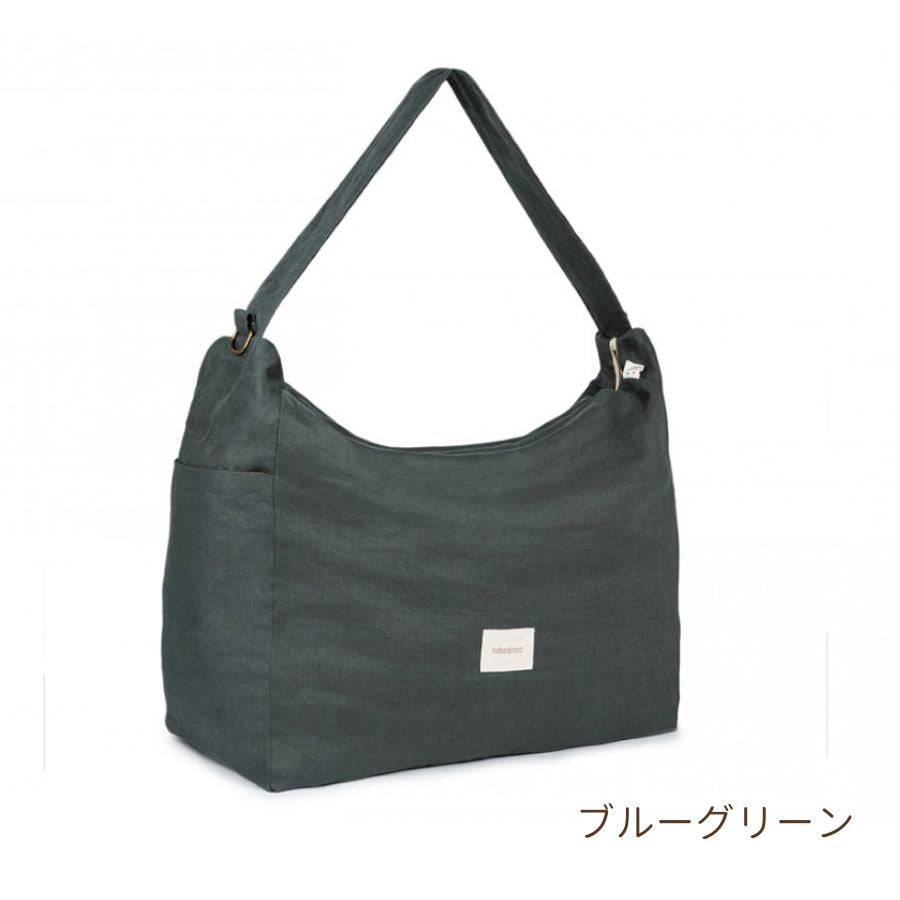NOBODINOZ/ フレンチリネン マザーズバッグ