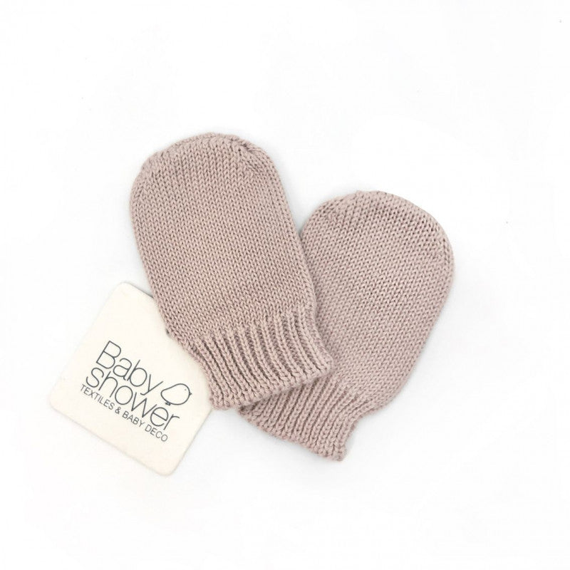 Babyshower/TRICOT BABY MITTENS