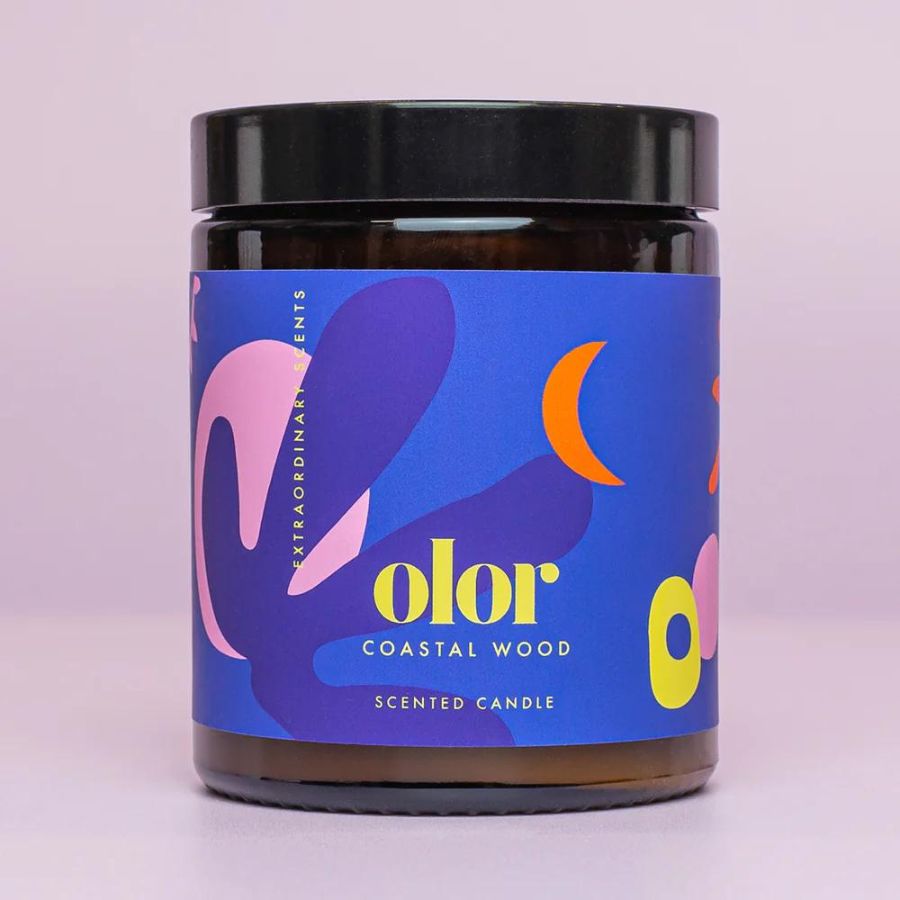 olor/ コースタル ウッド ジャーキャンドル