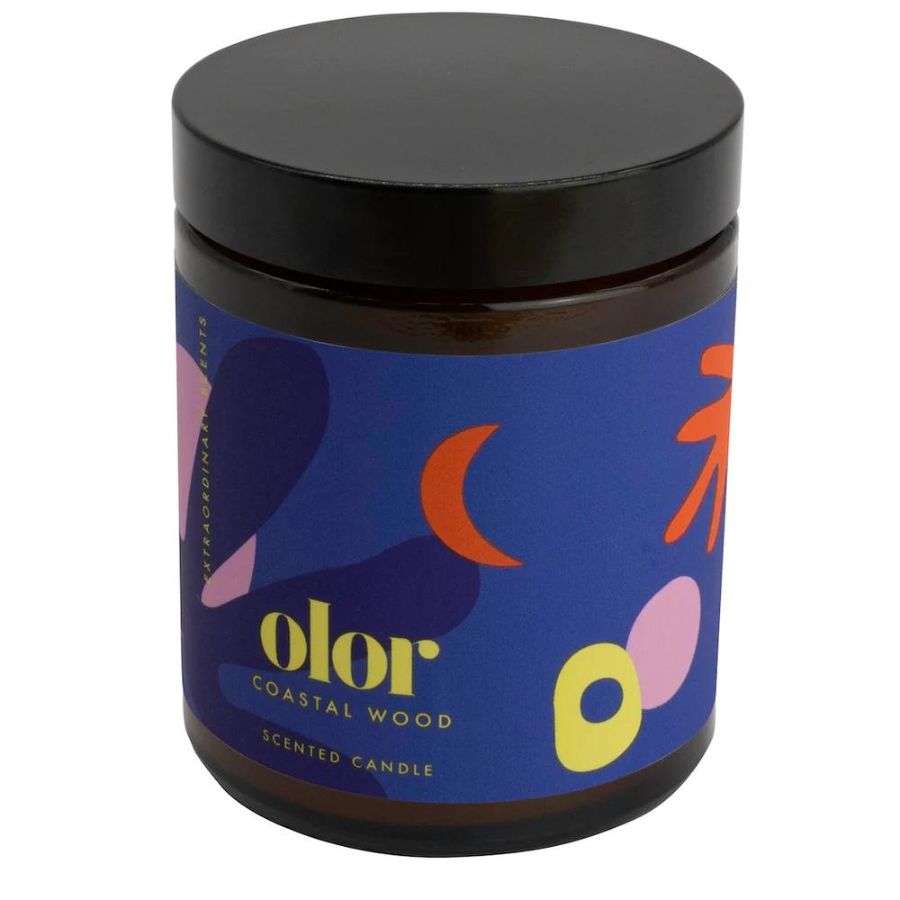olor/ コースタル ウッド ジャーキャンドル