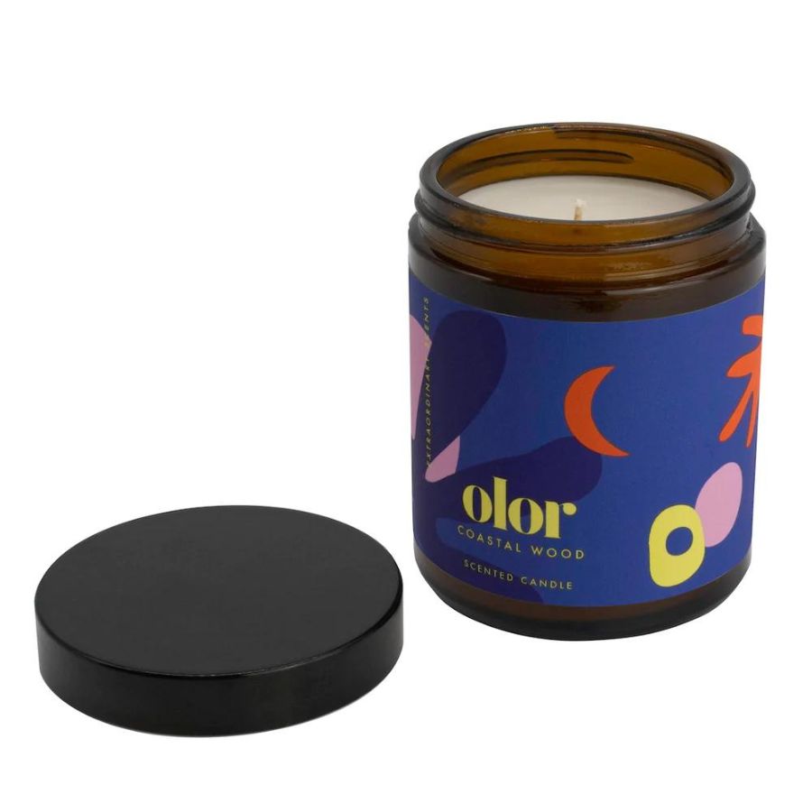 olor/ コースタル ウッド ジャーキャンドル