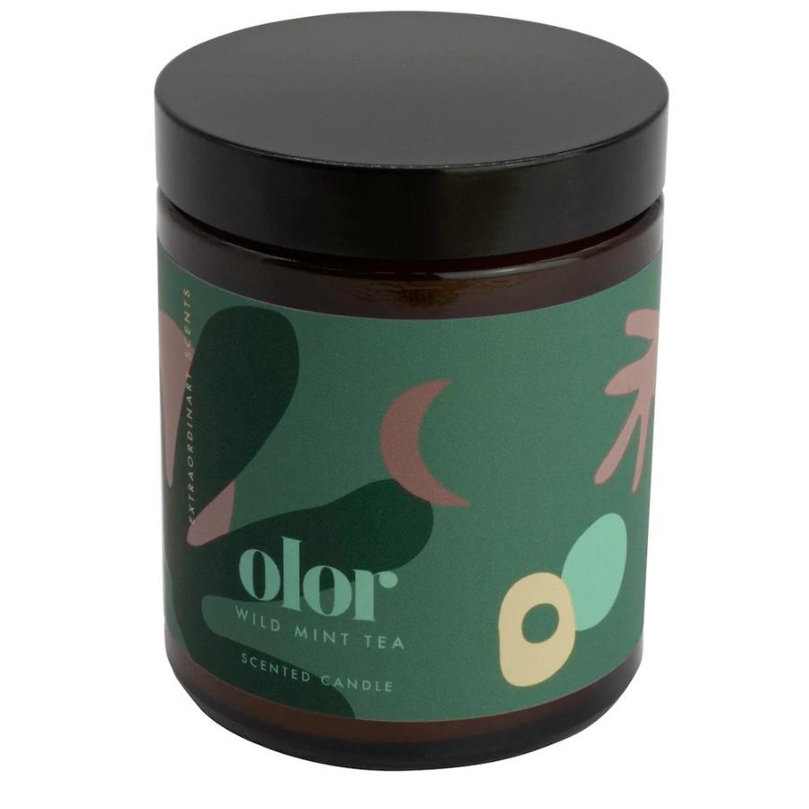 olor/ ワイルドミントティー ジャーキャンドル