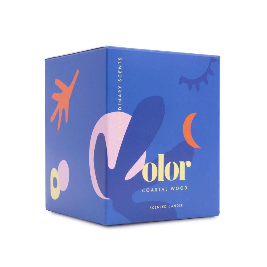 olor/ コースタル ウッド クラシックキャンドル