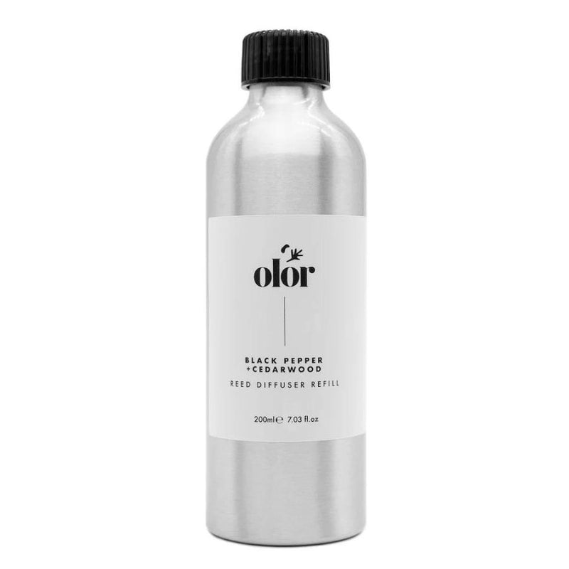 OLOR/ ブラックペッパー+シダーウッド ディフューザー リフィル200ml