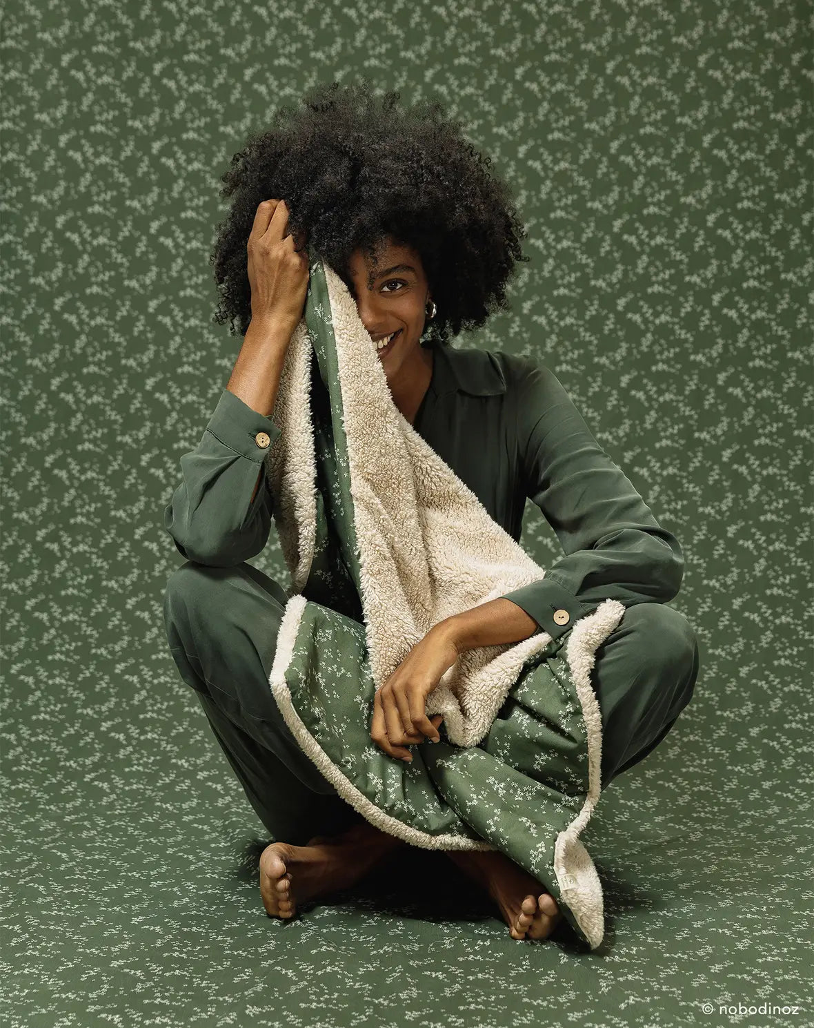 NOBODINOZ/ STORIES WINTER NEW BORN BLANKET ブランケット