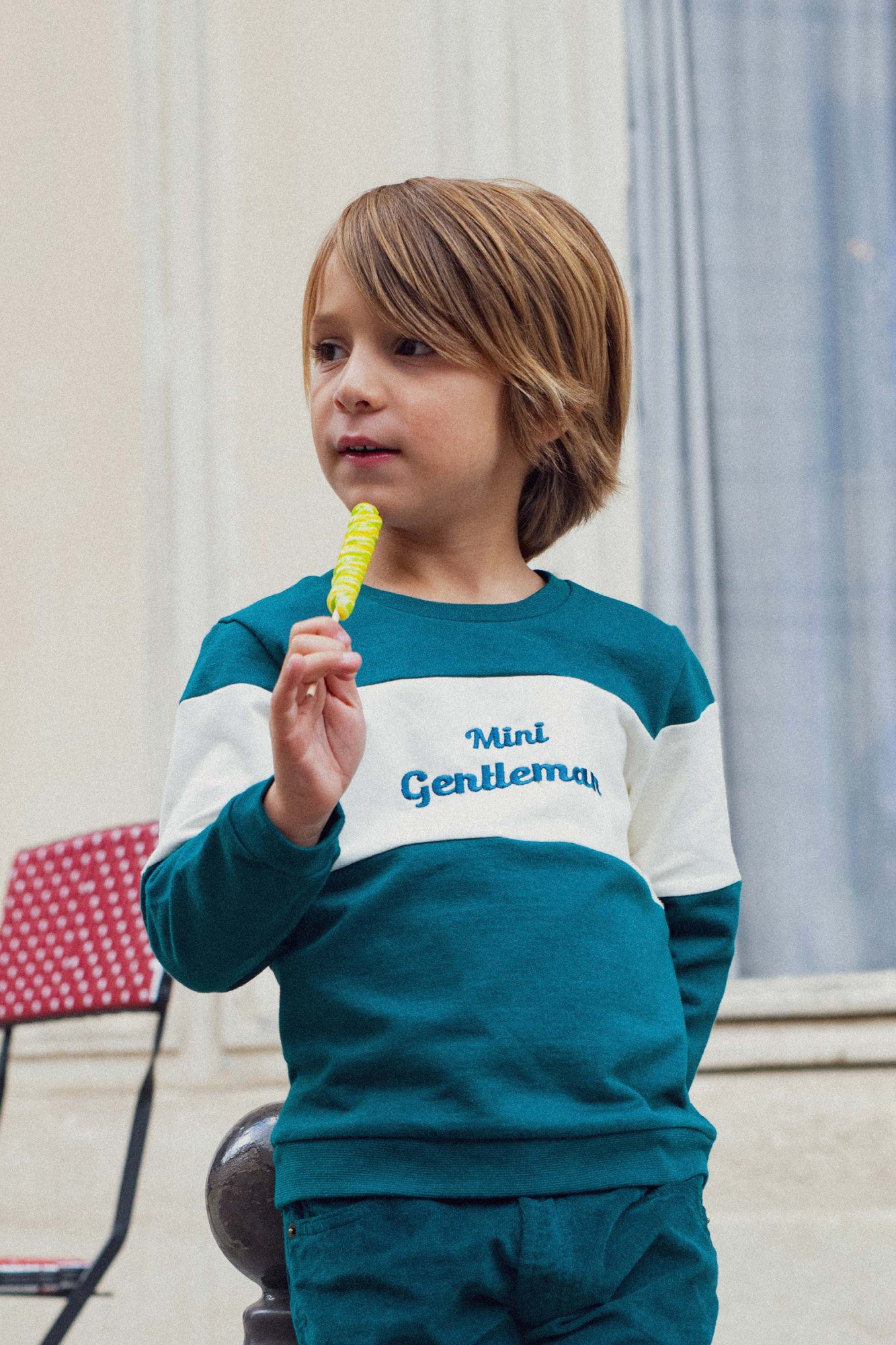 Marie Puce/Mini Gentleman Sweat【3Y・4Y】