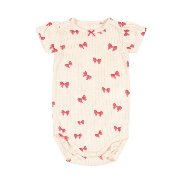Konges Slojd/ MINNIE PUFF SLEEVE BODY / ROSIA BOW/ ロンパース【9ヶ月/18ヶ月】