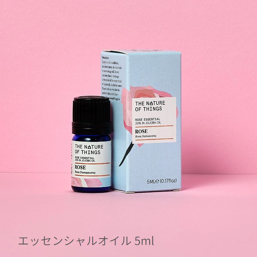 Nature of Things/ エッセンシャルオイル ローズ＆ホホバ 5ml
