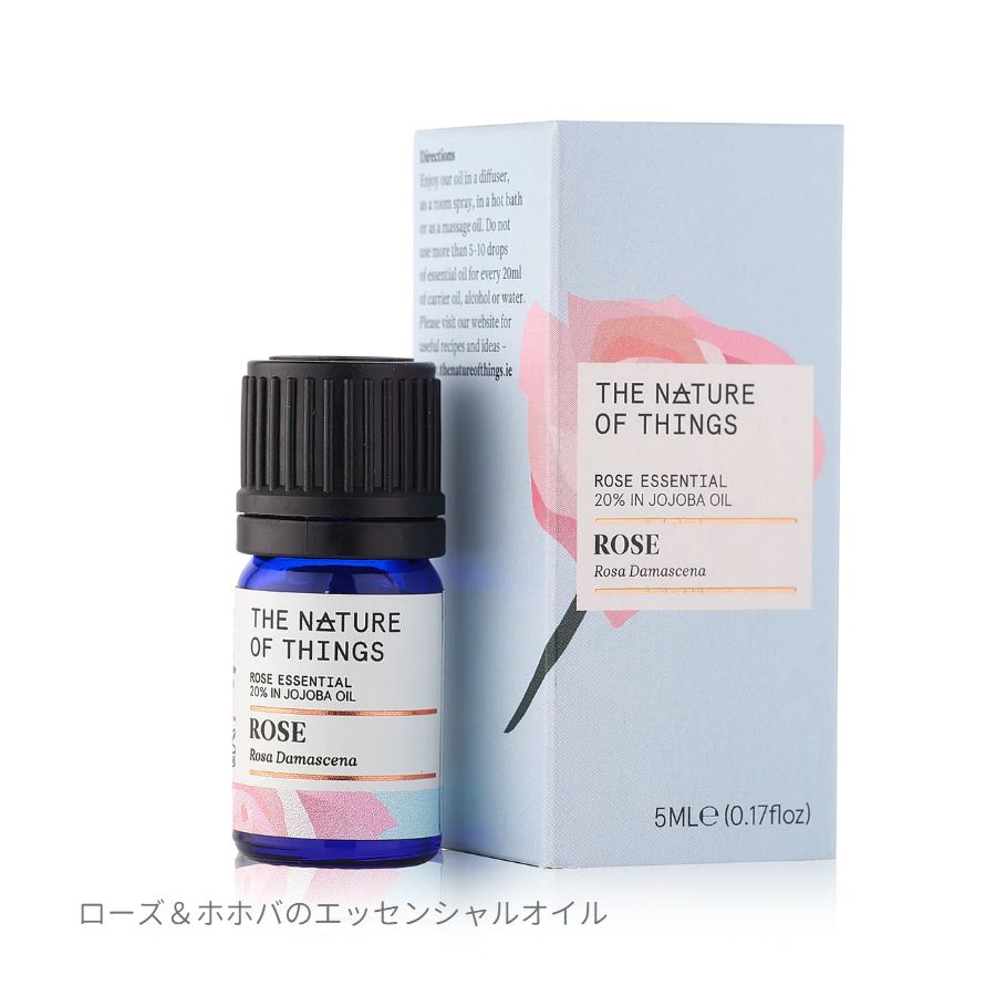 Nature of Things/ エッセンシャルオイル ローズ＆ホホバ 5ml