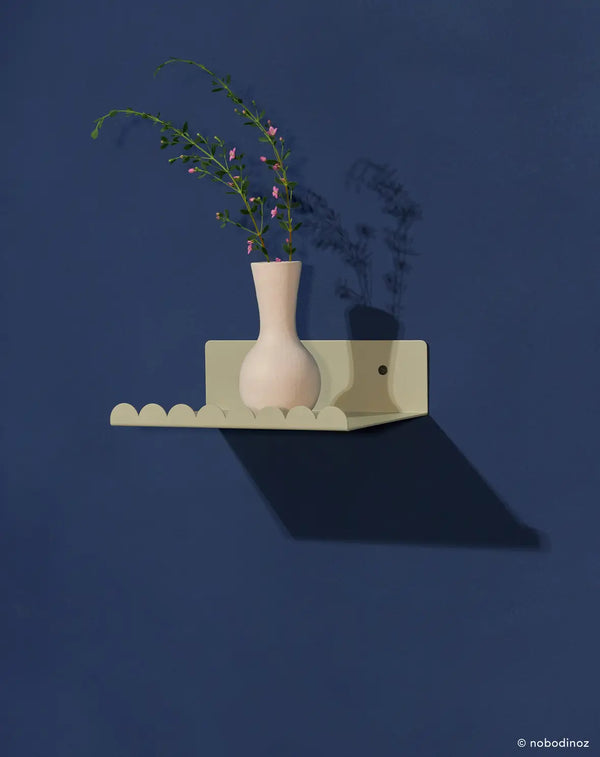 NOBODINOZ/ STEEL WALL SHELF SMALL　壁用シェルフ【3色】