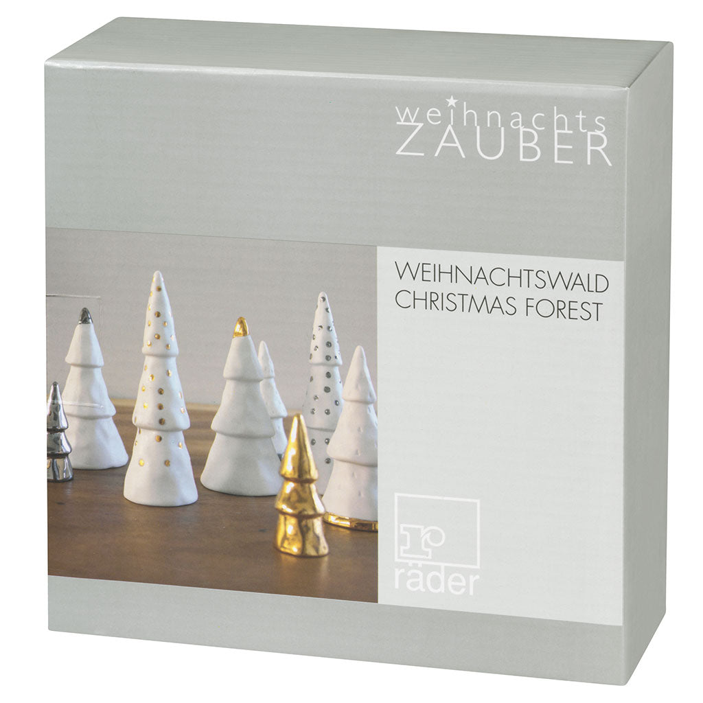 rader/winter forest set of 4 クリスマスツリー4点セット 【Silver/Gold】