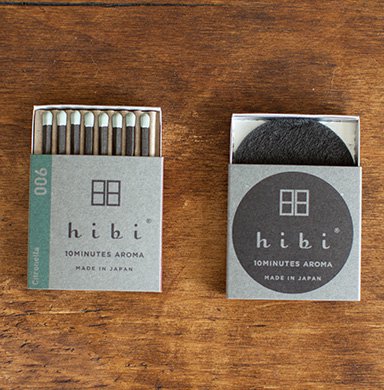 hibi レギュラーボックス8本入り（専用マット付）