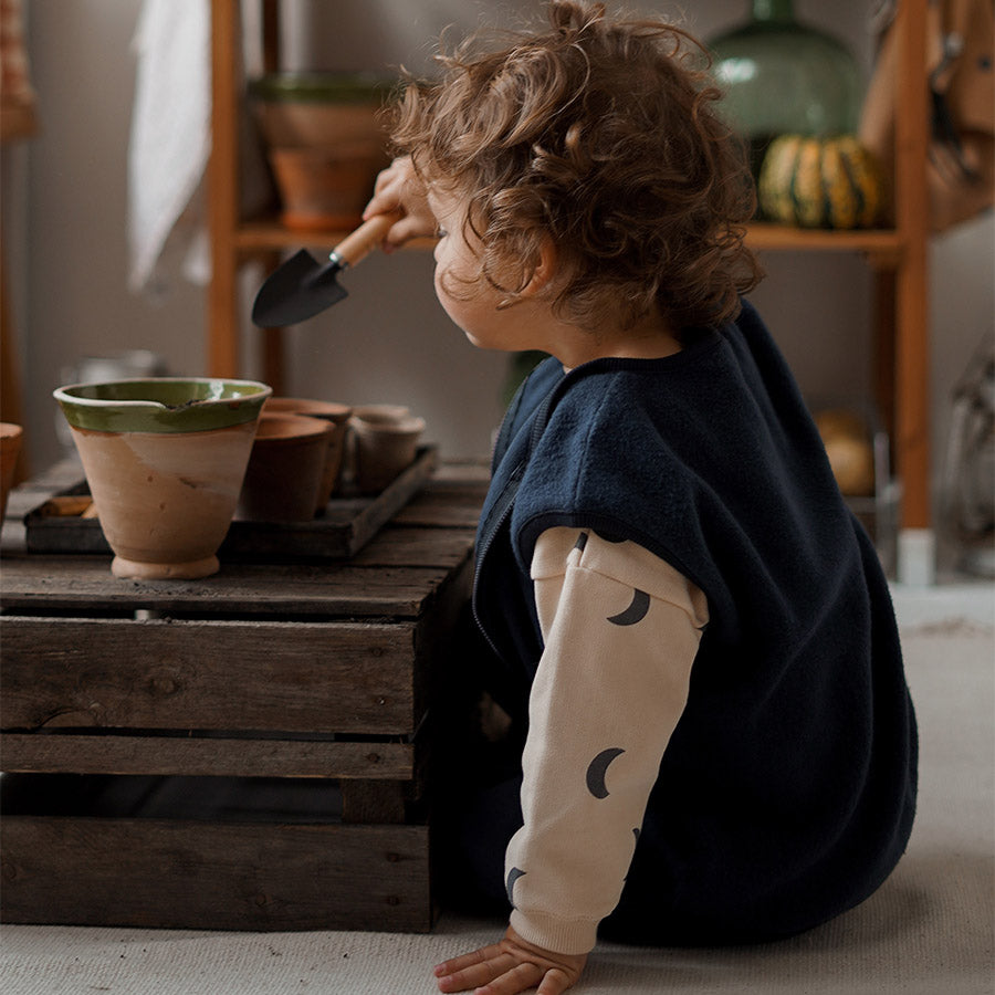 Organic Zoo / Blue Nights Fleece Vest フリースベスト