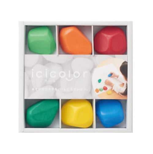 あおぞら「イシコロール 」クレヨン（全６色）