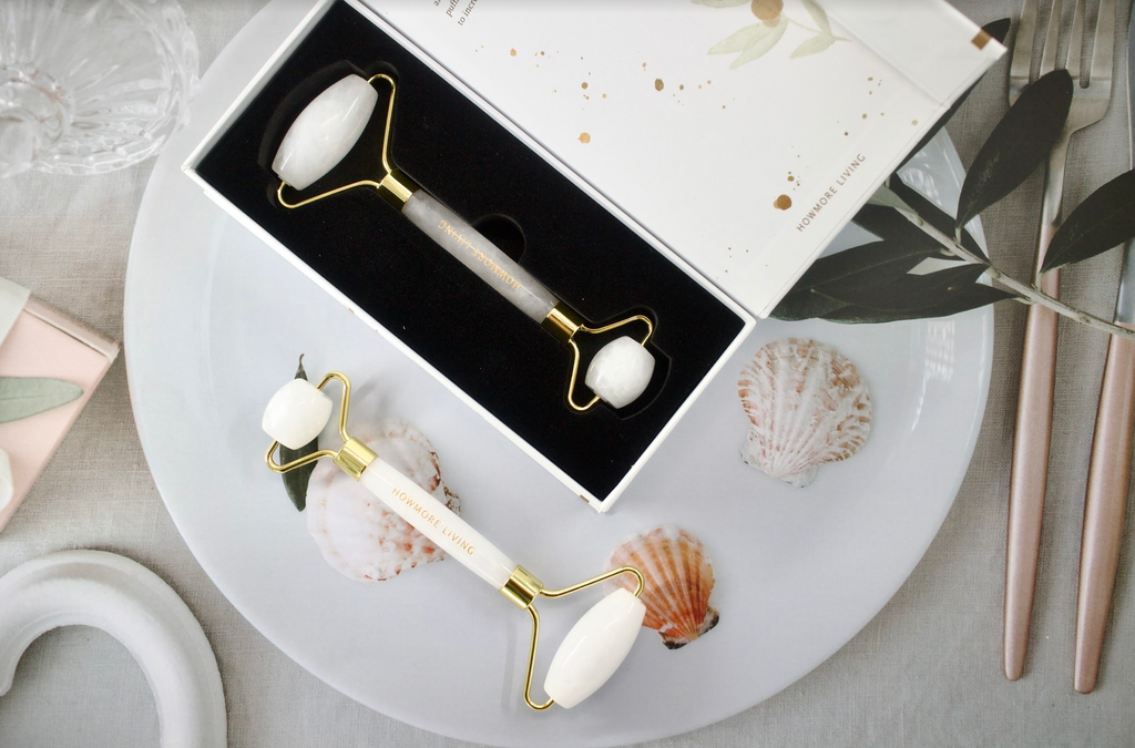 HM 白翡翠フェイシャルマッサージローラー – HOWMORE LIVING