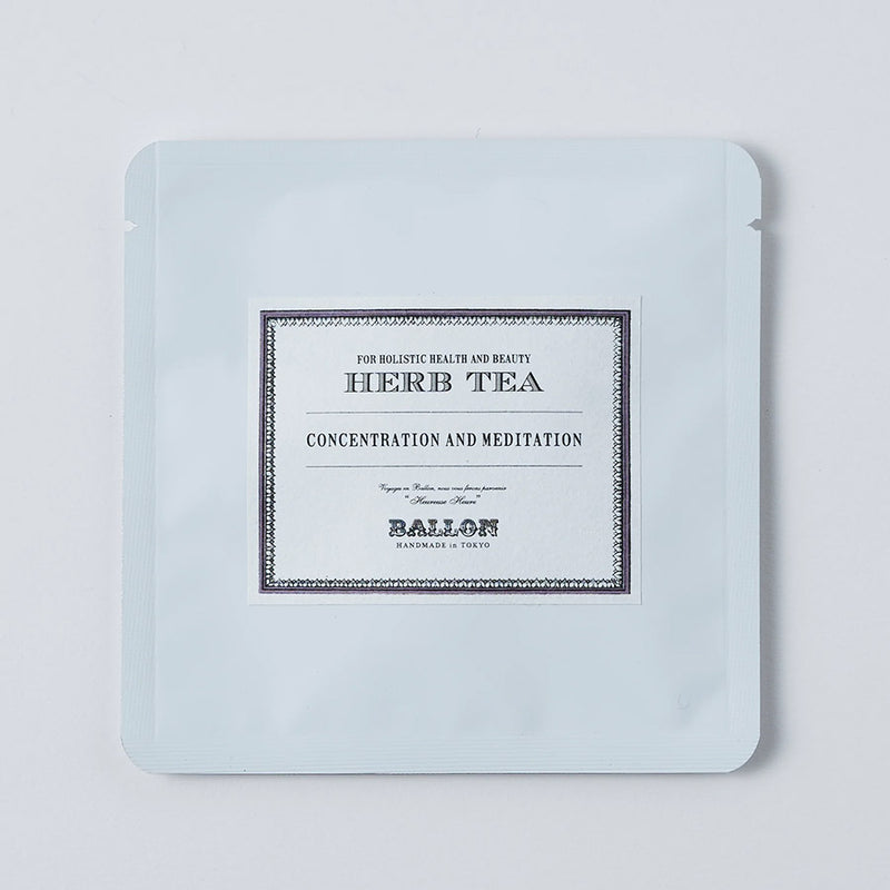 BALLON / ハーブティー CONCENTRATION AND MEDITATION 1包/8包入り缶